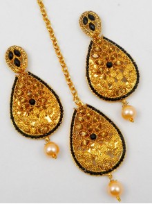 Earring Maang Tikka Set